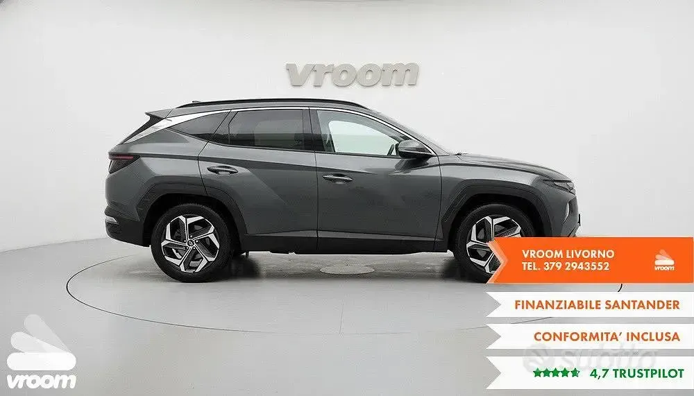 Usata Hyundai Tucson 179 CV (131 kW) 2021 Grigio SUV