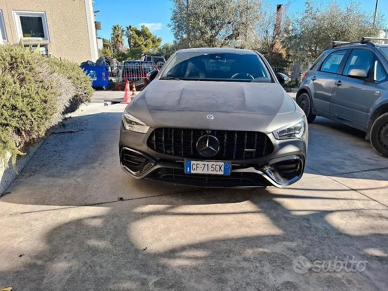 Usata Mercedes CLA45 AMG AMG 430 CV (316 kW) 2021 Nero Coupé