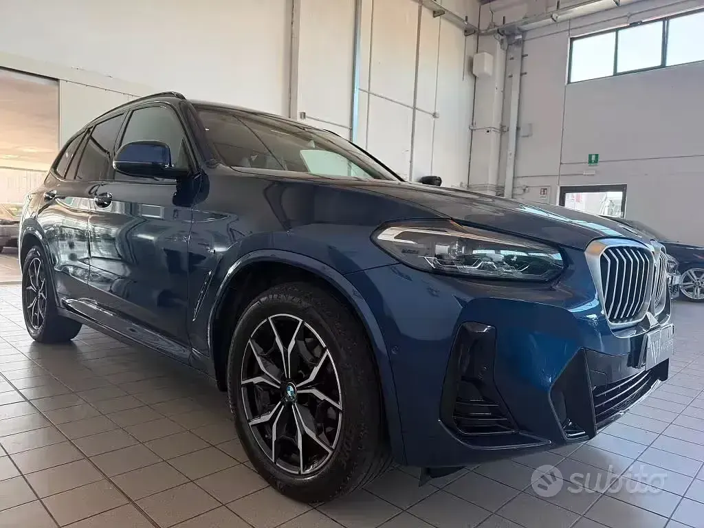 Usata BMW X3 M Sport 190 CV (139 kW) 2023 Bluazzurro SUV