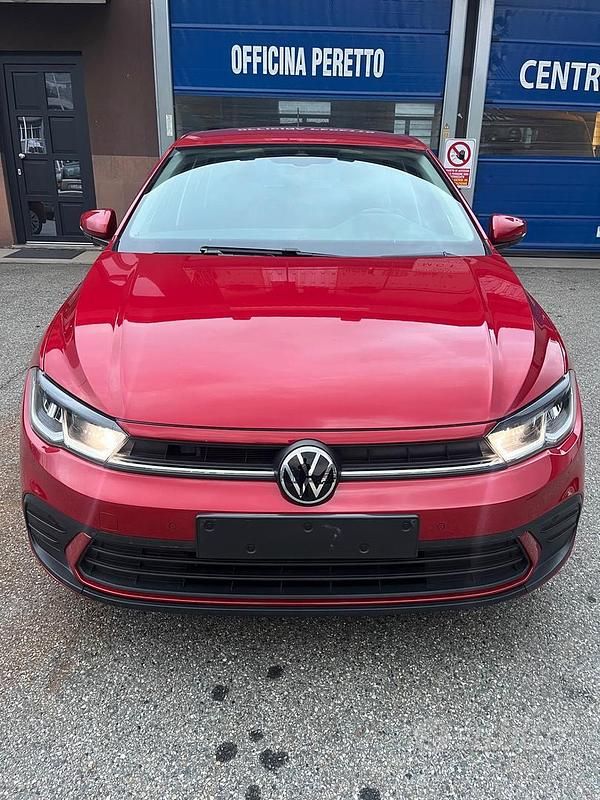 Usata VW Polo Life 95 CV (69 kW) 2022 Rosso Berlina