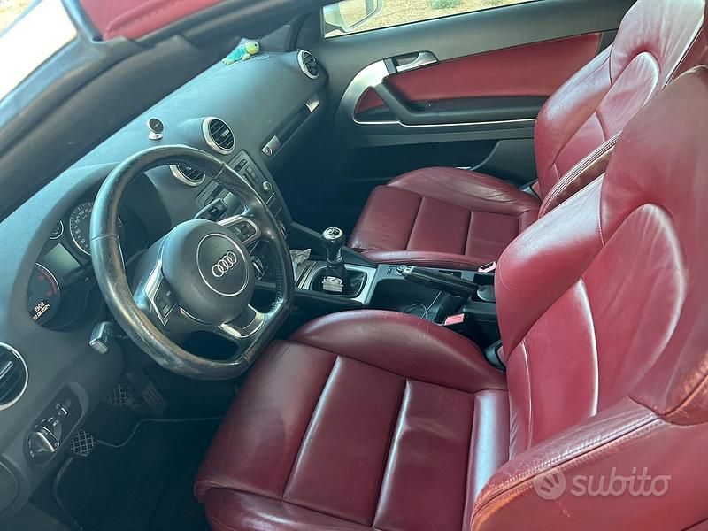 Usata Audi A3 Cabriolet 105 CV (77 kW) 2011 Bianco Cabrio