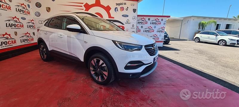 Usata Opel Grandland X Ultimate 131 CV (96 kW) 2018 Bianco SUV