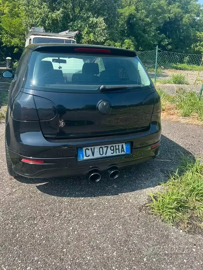 Usata VW Golf IV 140 CV (102 kW) 2005 Nero Berlina