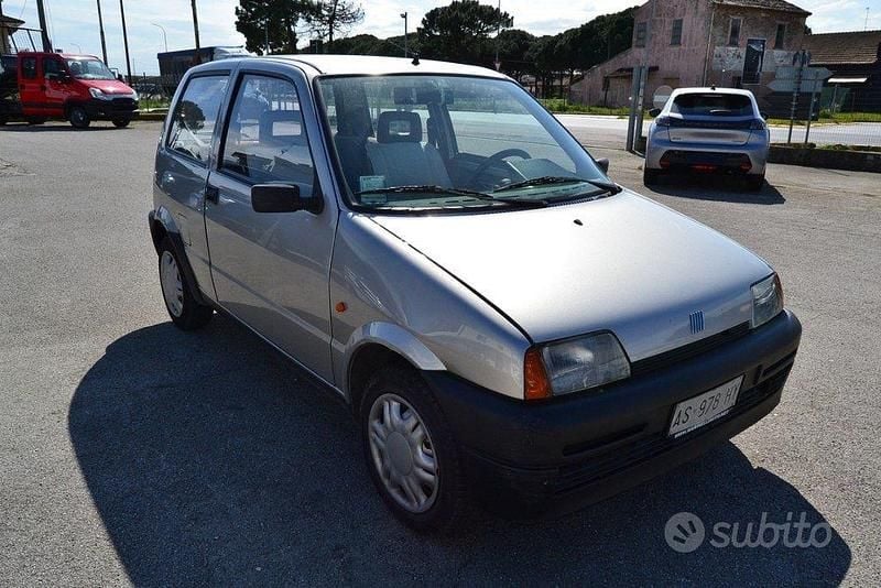 Usata Fiat Cinquecento 39 CV (28 kW) 1997 Grigio Utilitaria
