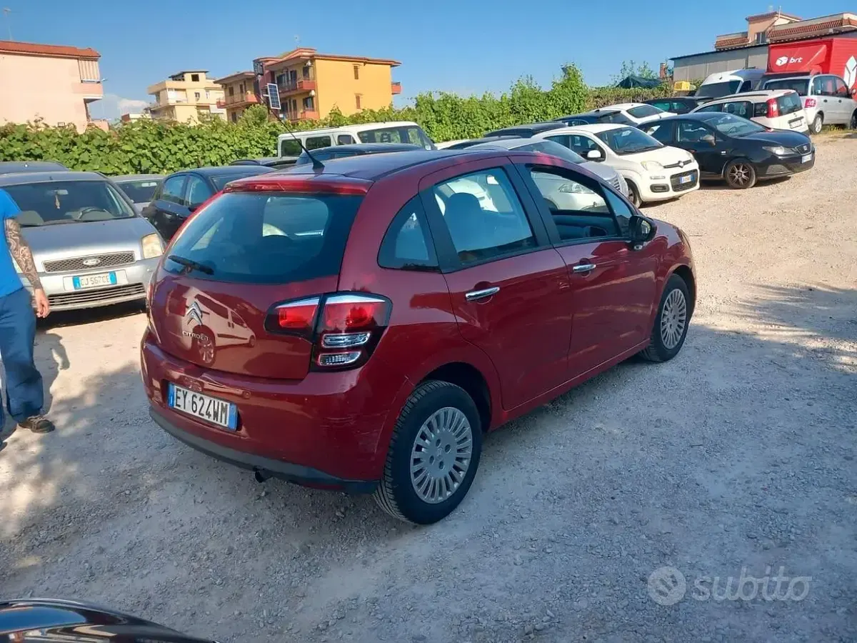Usata Citroën C3 PureTech 82 CV (60 kW) 2015 Rosso Berlina