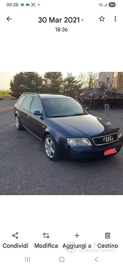 Usata Audi A6 116 CV (85 kW) 1998 Bluazzurro Station wagon