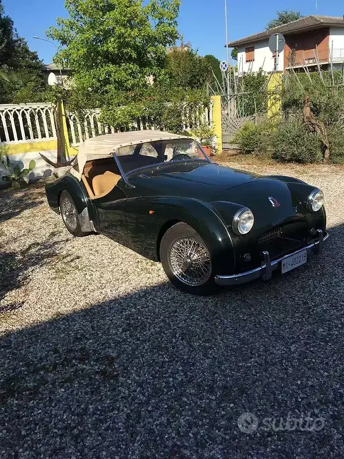 Usata Triumph TR2 1950 Verde