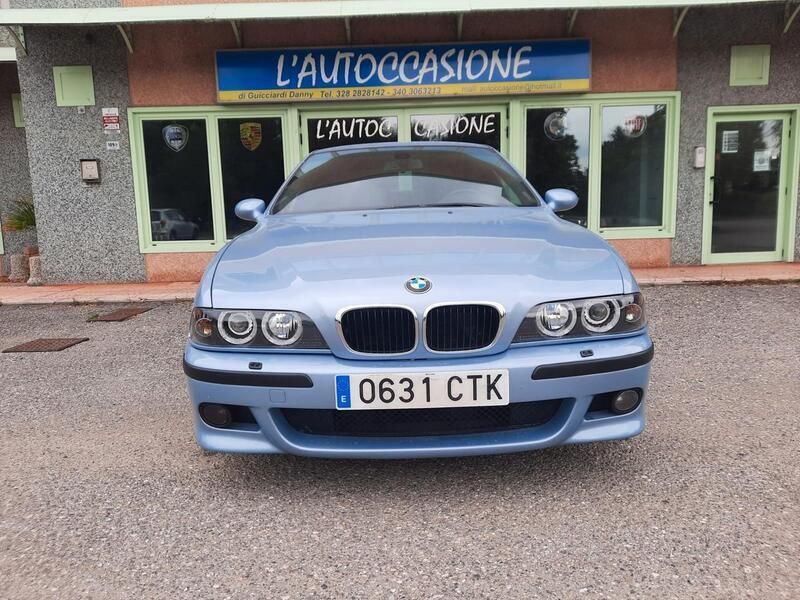 Usata BMW 550 Efficient Dynamics 400 CV (294 kW) 1999 Blu Berlina