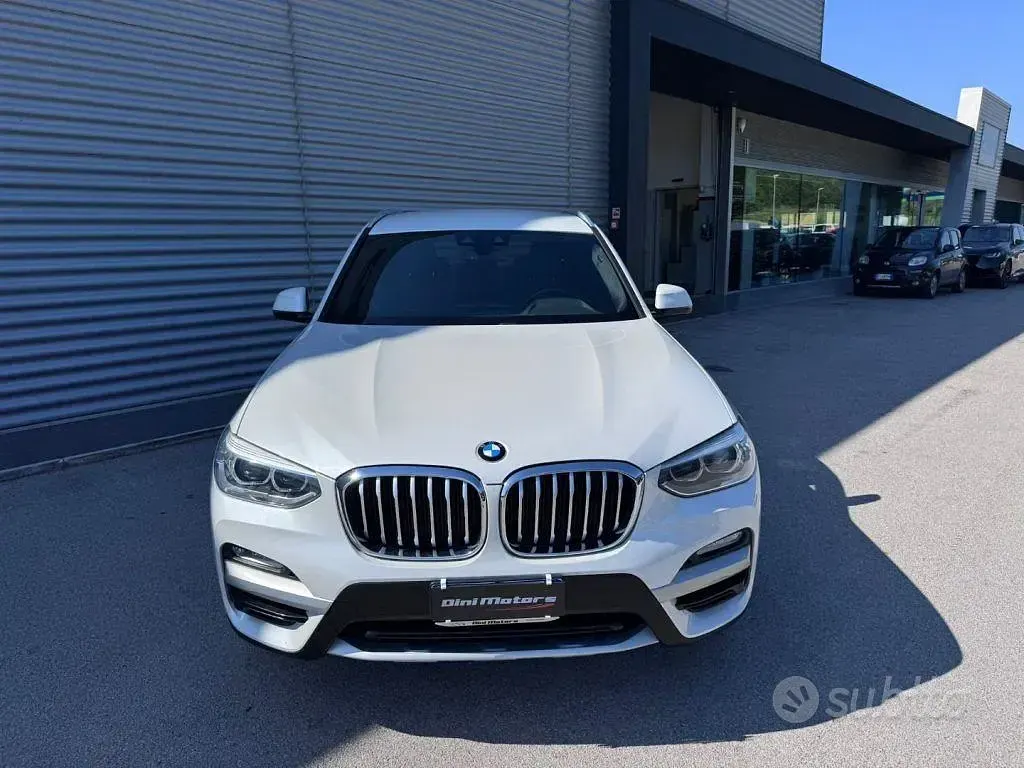 Usata BMW X3 Advantage 190 CV (139 kW) 2019 Bianco SUV