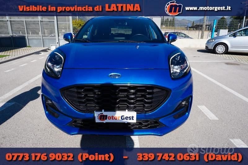 Usata Ford Puma ST-Line X 120 CV (88 kW) 2021 Blu SUV