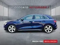 Usata Audi A3 Sportback S-Line 116 CV (85 kW) 2024 Blu Utilitaria