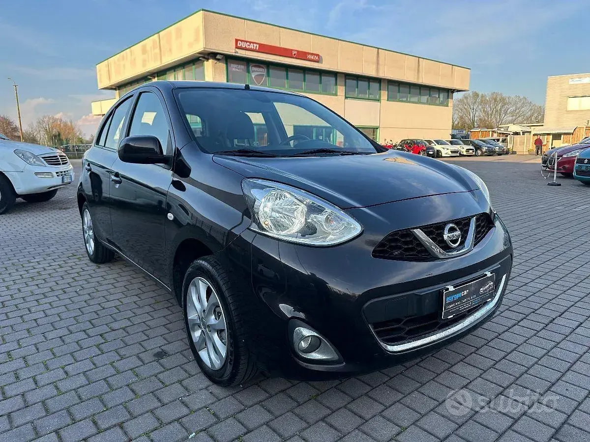 Usata Nissan Micra Acenta 80 CV (58 kW) 2015 Nero Utilitaria