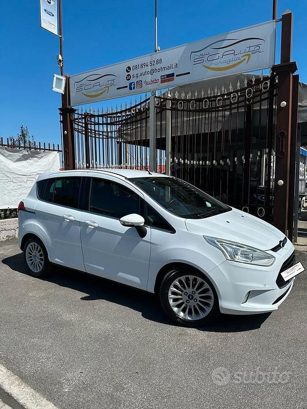 Usata Ford B-MAX Titanium 90 CV (66 kW) 2013 Bianco Monovolume