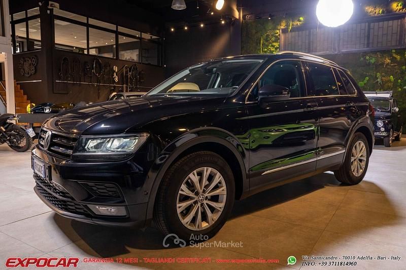 Usata VW Tiguan Sport 150 CV (110 kW) 2019 Nero SUV