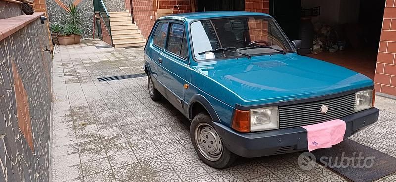 Usata Fiat 127 1982 Blu Utilitaria