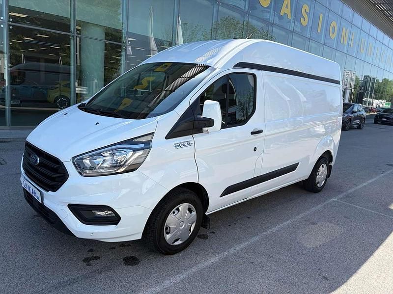 Usata Ford Transit Custom Trend 131 CV (96 kW) 2022 Frozen white Furgone