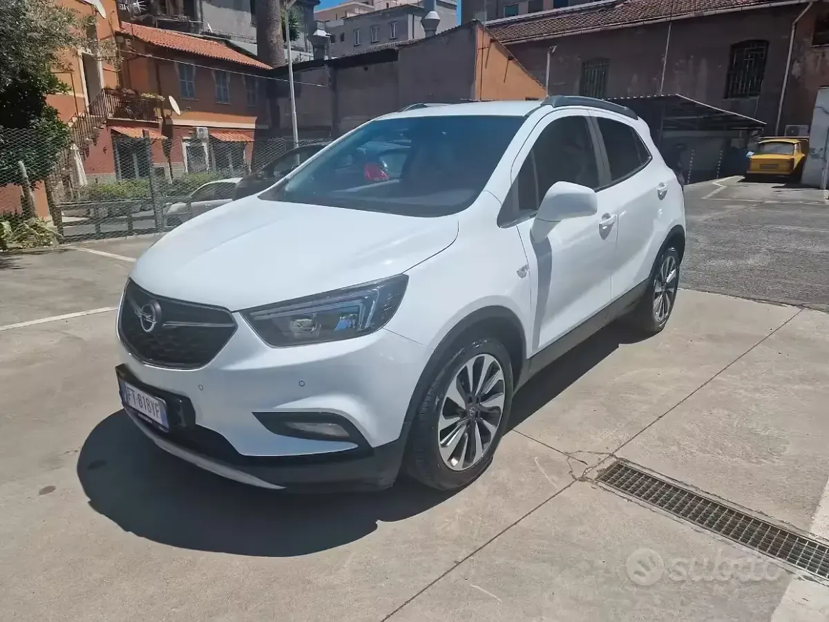 Usata Opel Mokka X 140 CV (102 kW) 2018 Bianco SUV
