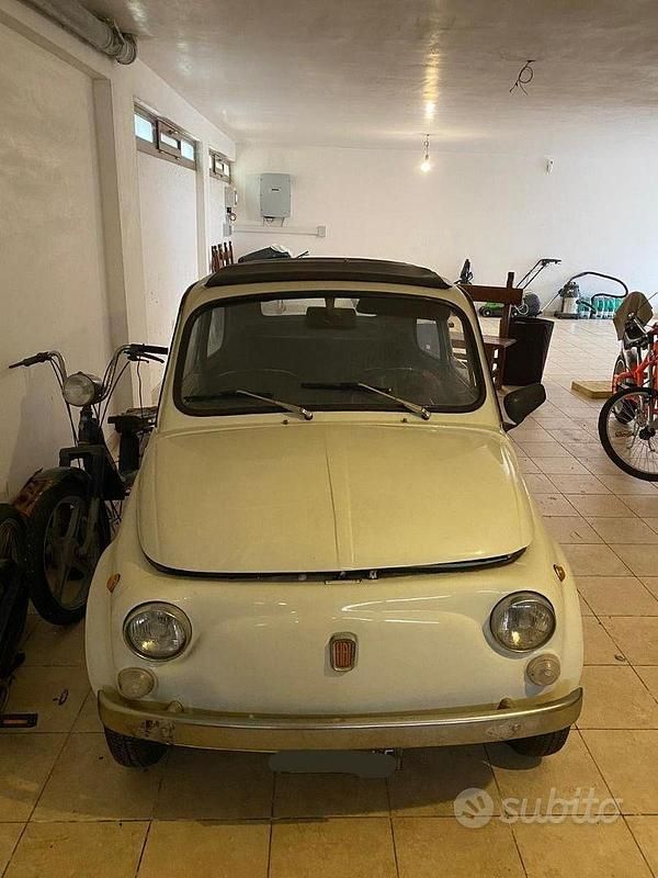Usata Fiat 500 1970 Bianco Utilitaria