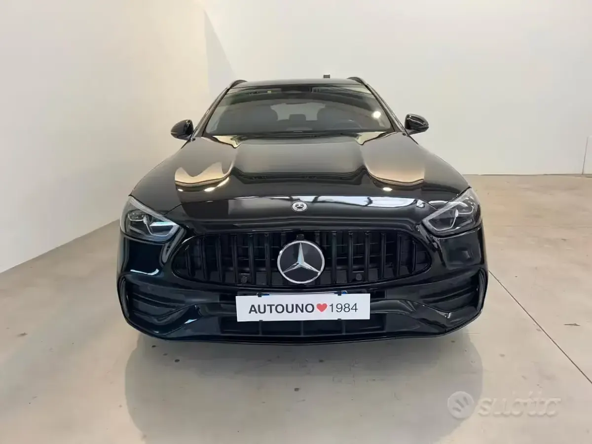 Usata Mercedes C220 Premium Plus 200 CV (147 kW) 2023 Nero Station wagon
