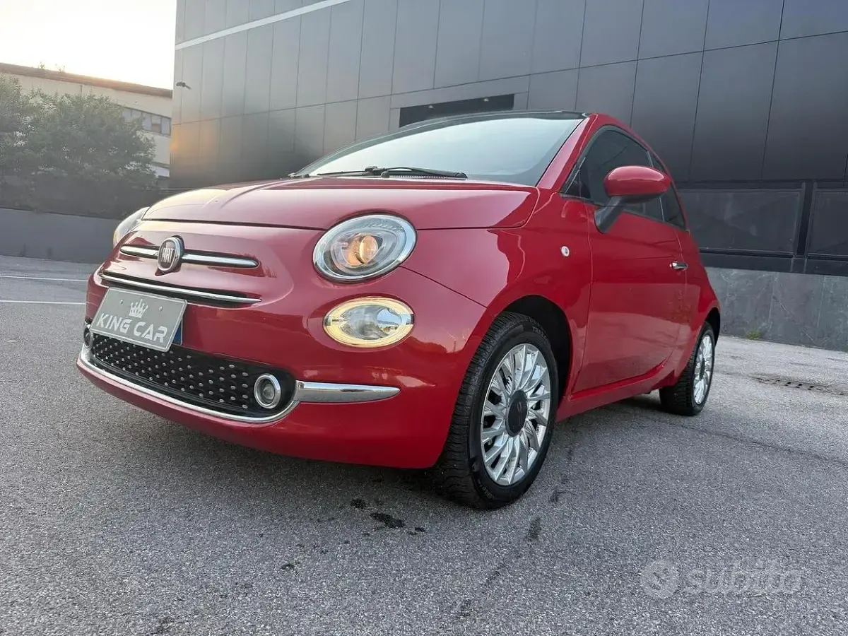 Usata Fiat 500 Riva 69 CV (50 kW) 2017 Rosso Berlina