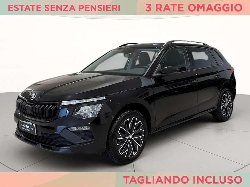 Nero tulipano perlato Usata 2024 Skoda Kamiq Selection SUV | 21.400 € (Super prezzo) - Immagine 1/4
