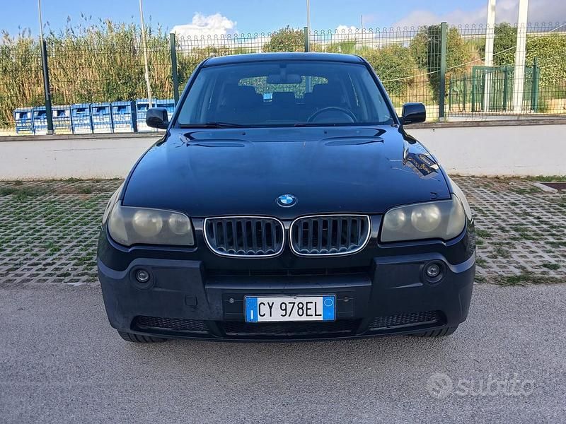 Usata BMW X3 150 CV (110 kW) 2005 Nero SUV