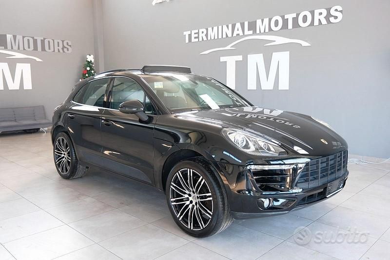 Usata Porsche Macan 250 CV (183 kW) 2015 Nero SUV