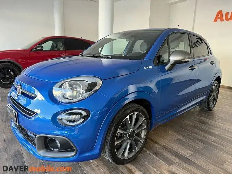 Usata Fiat 500X Sport 150 CV (110 kW) 2022 Azzurro SUV