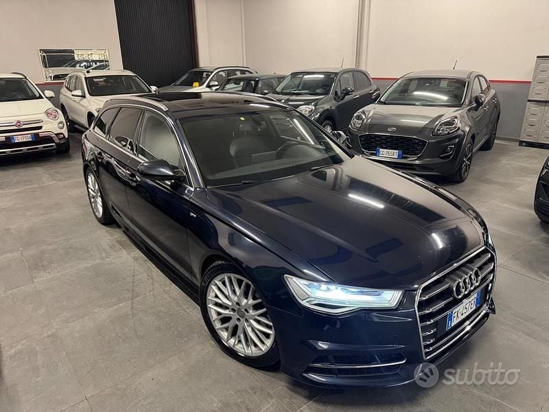 Usata Audi A6 Business Plus 272 CV (200 kW) 2017 Blu Station wagon