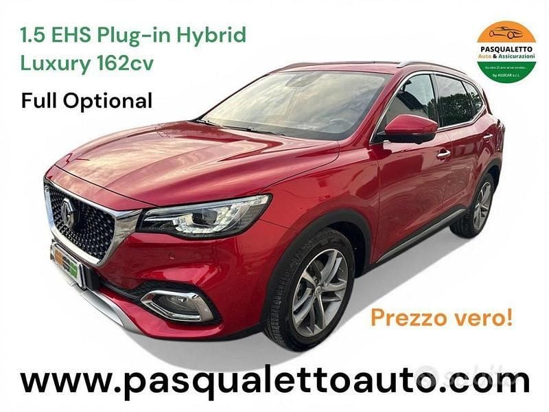 Usata MG EHS Luxury 162 CV (119 kW) 2022 Rosso SUV
