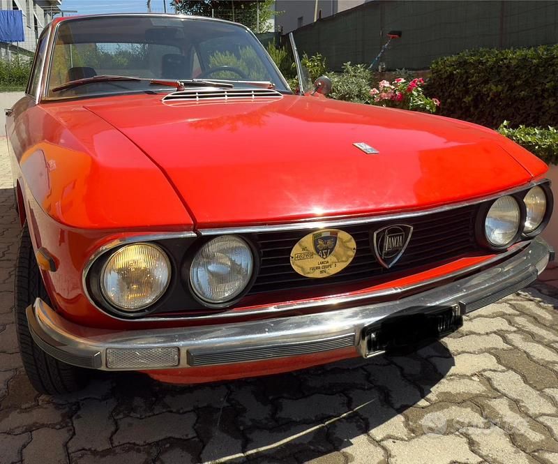 Usata Lancia Fulvia 1970 Rosso Coupé