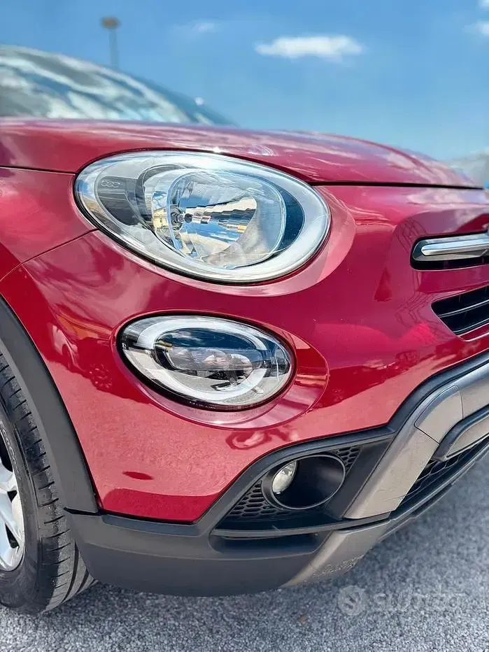 Usata Fiat 500X Cross 95 CV (69 kW) 2020 Rosso SUV