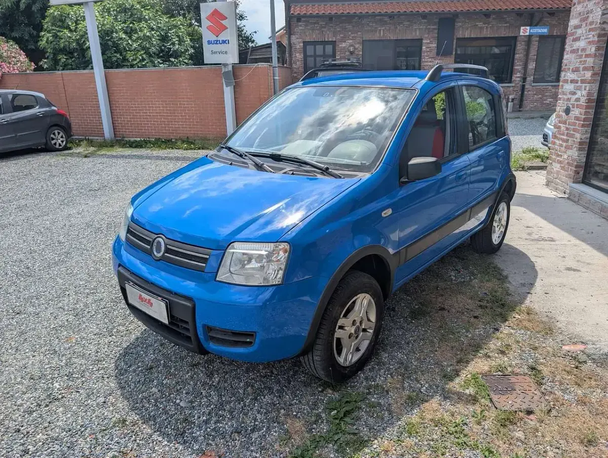 Usata Fiat Panda 4x4 69 CV (50 kW) 2006 Blu/azzurro Utilitaria
