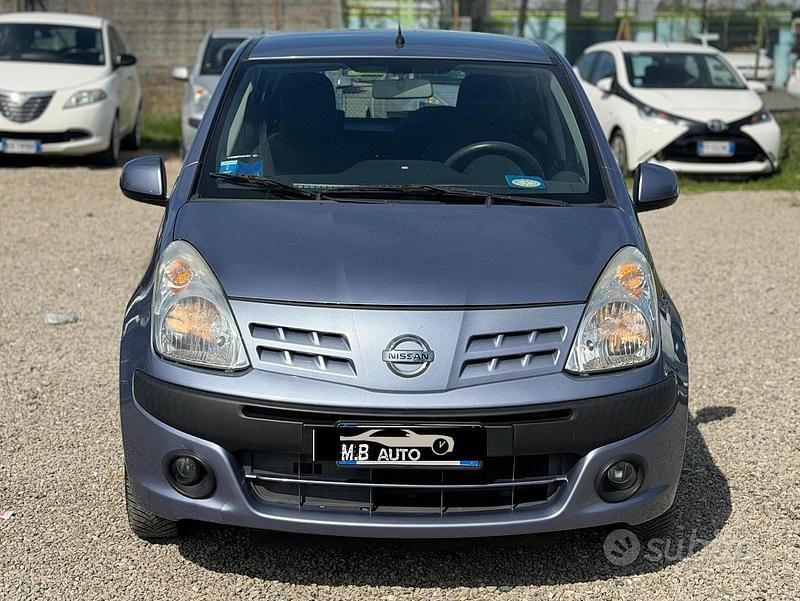 Usata Nissan Pixo 68 CV (50 kW) 2009 Blu Utilitaria