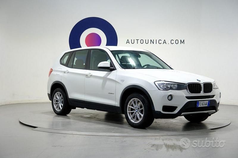 Usata BMW X3 xLine 190 CV (139 kW) 2016 Bianco SUV