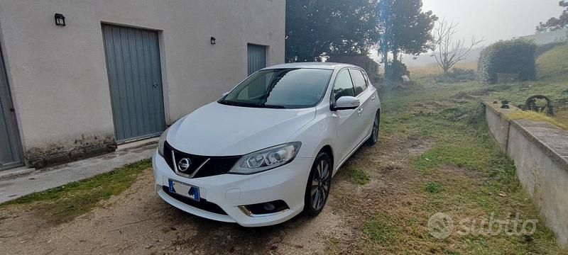 Usata Nissan Pulsar 110 CV (80 kW) 2015 Bianco Berlina