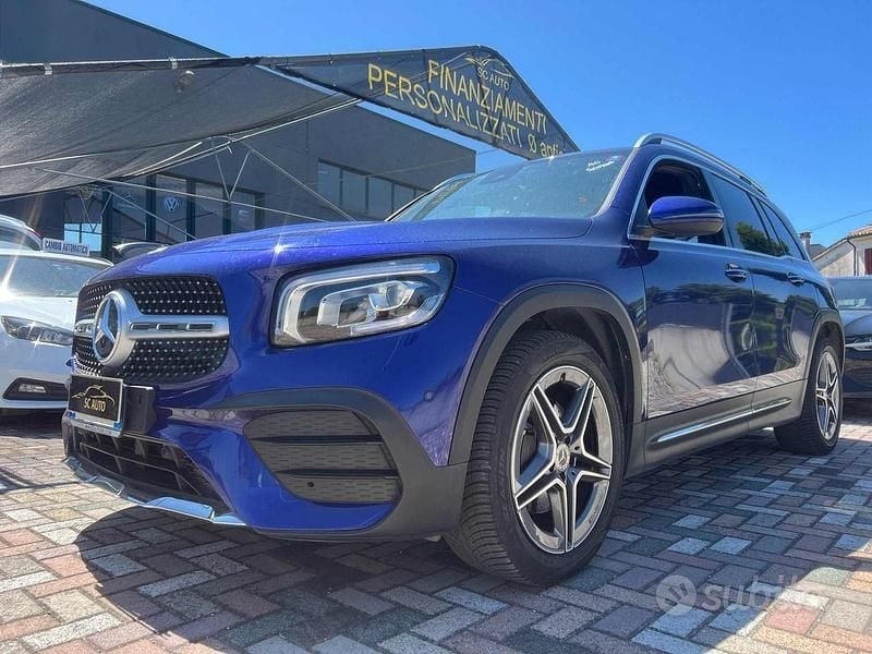 Usata Mercedes GLB200 Premium 150 CV (110 kW) 2021 Blu SUV