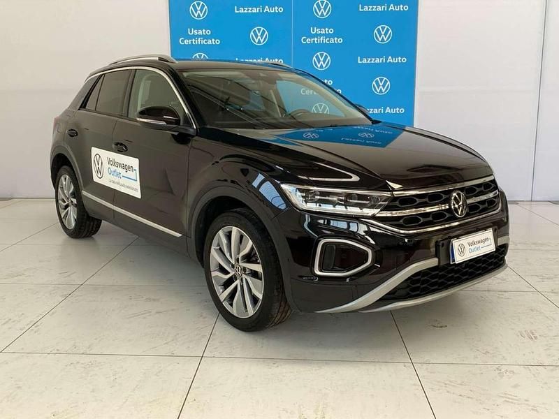 Usata VW T-Roc Style 110 CV (80 kW) 2022 Nero SUV