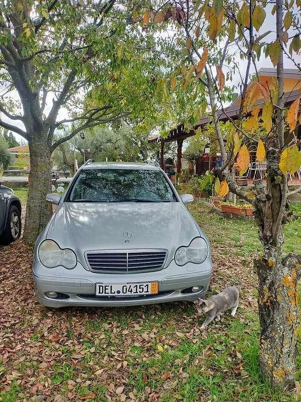 Usata Mercedes C180 Elegance 129 CV (94 kW) 2002 Grigio Station wagon