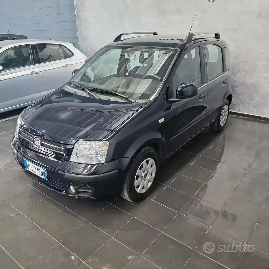 Usata Fiat Panda Dynamic 60 CV (44 kW) 2009 Blu Utilitaria