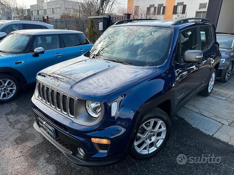 Usata Jeep Renegade Limited 131 CV (96 kW) 2021 Blu SUV