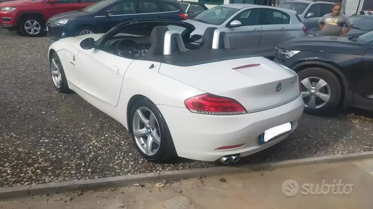 Usata BMW Z4 184 CV (135 kW) 2012 Bianco Cabrio