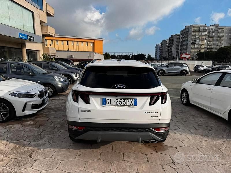 Begagnad Hyundai Tucson 210 HK (154 kW) 2023 Vit SUV