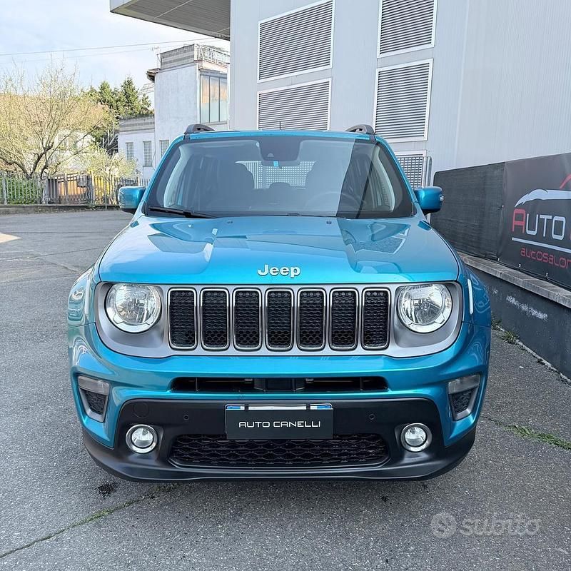 Usata Jeep Renegade Limited 131 CV (96 kW) 2021 Blu SUV