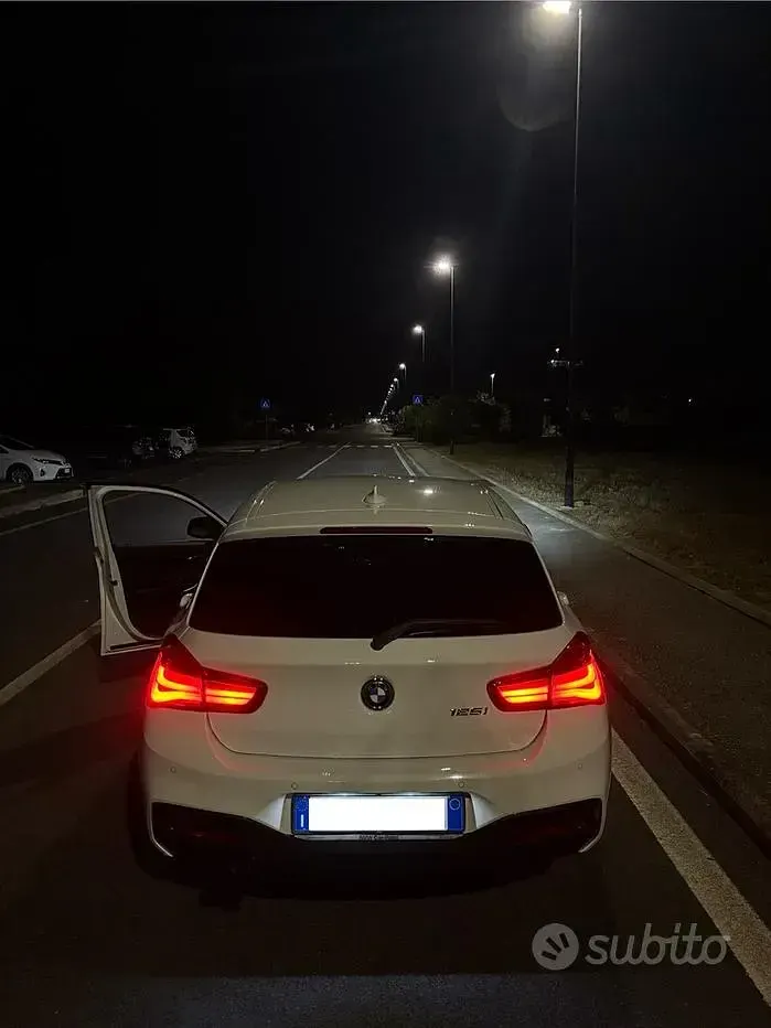 Usata BMW 125 M Sport 224 CV (164 kW) 2016 Bianco Utilitaria