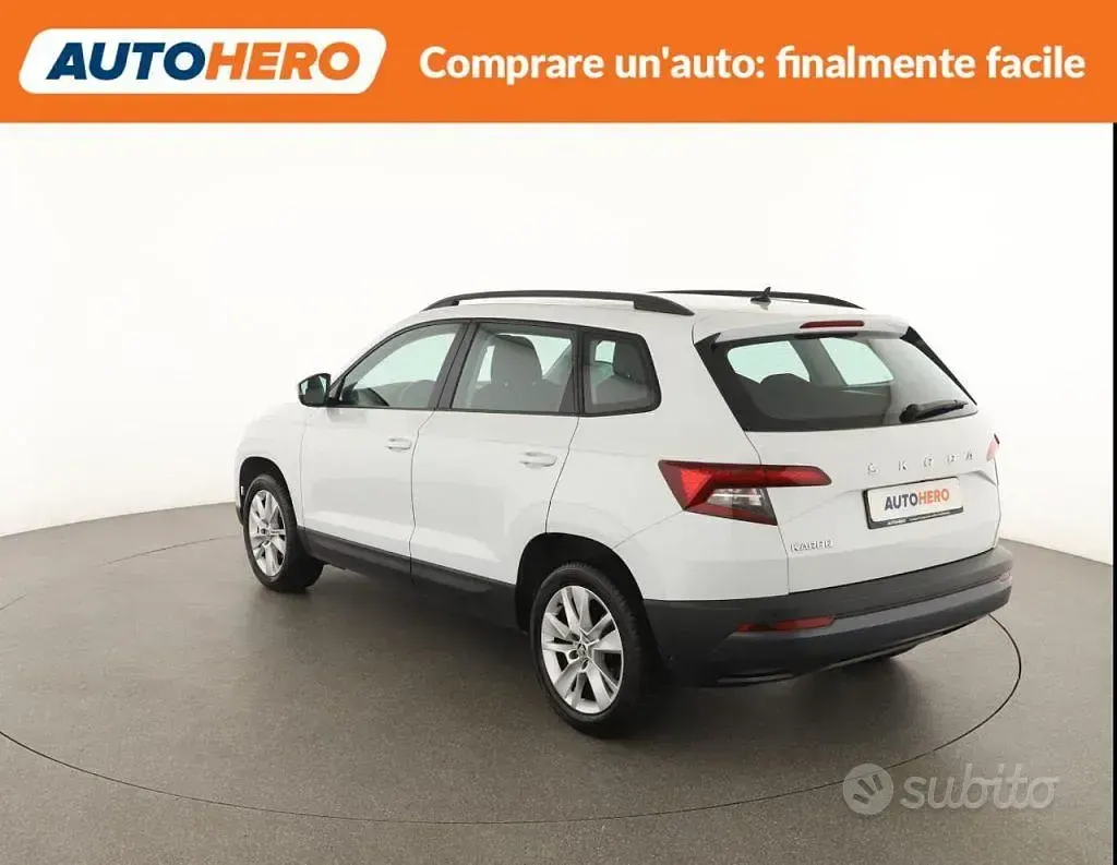 Usata Skoda Karoq Executive 150 CV (110 kW) 2020 Bianco SUV