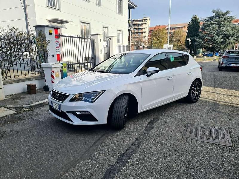 Usata Seat Leon FR 184 CV (135 kW) 2017 Bianco Berlina
