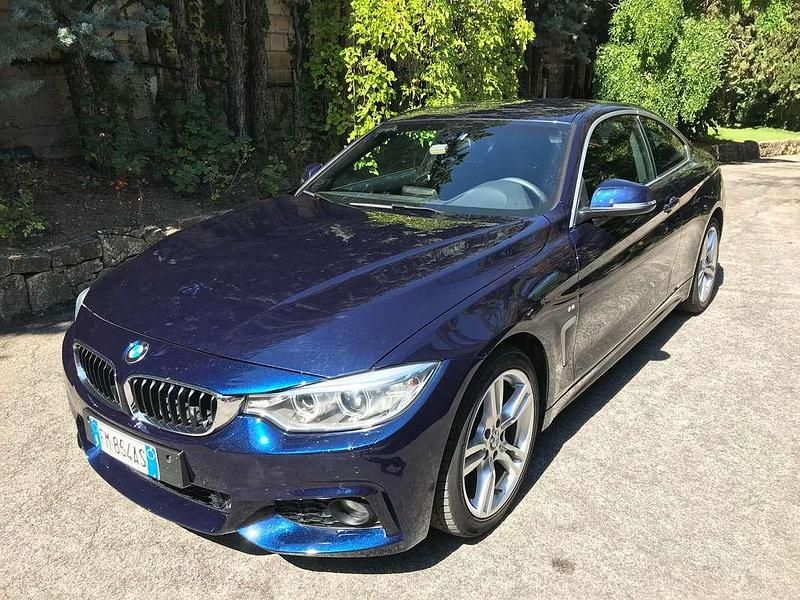 Usata BMW 420 M Sport 184 CV (135 kW) 2015 Blu/azzurro Coupé