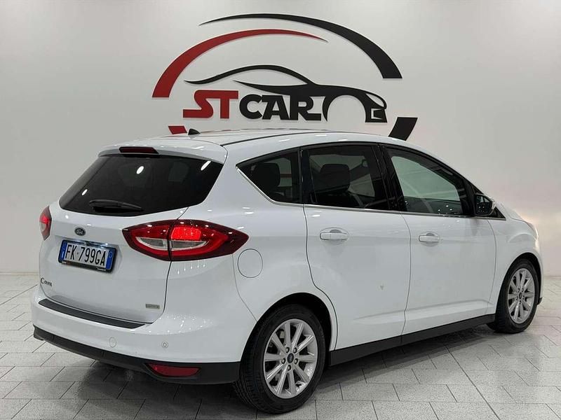 Usata Ford C-MAX Titanium X 125 CV (91 kW) 2017 Bianco Monovolume