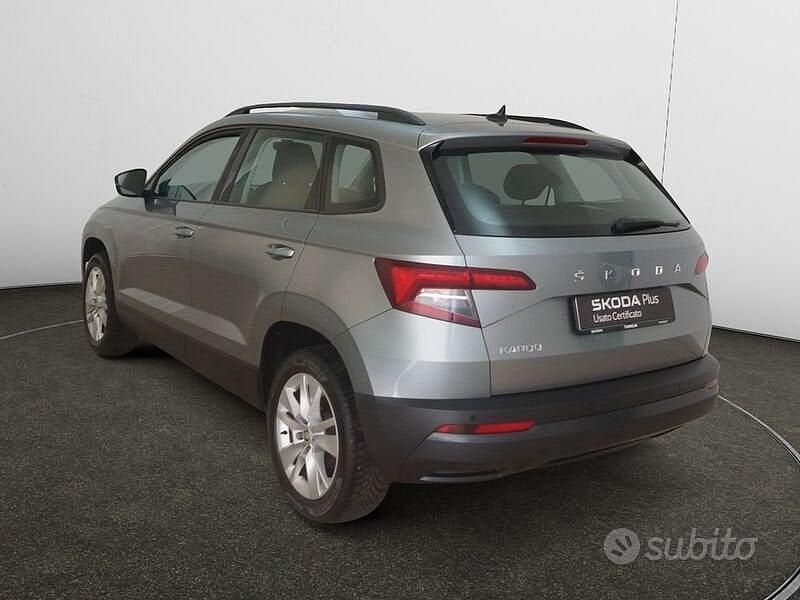 Usata Skoda Karoq Executive 150 CV (110 kW) 2021 Blu/azzurro SUV